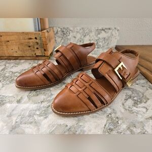 ASOS Pointed Toe Buckle Sandals